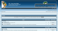 Desktop Screenshot of forumjeuxonline.com